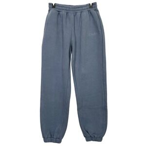 COMFRT Medium Minimalist Sweatpants Blue Cozy Buttery Travel Thick Jogger Preppy